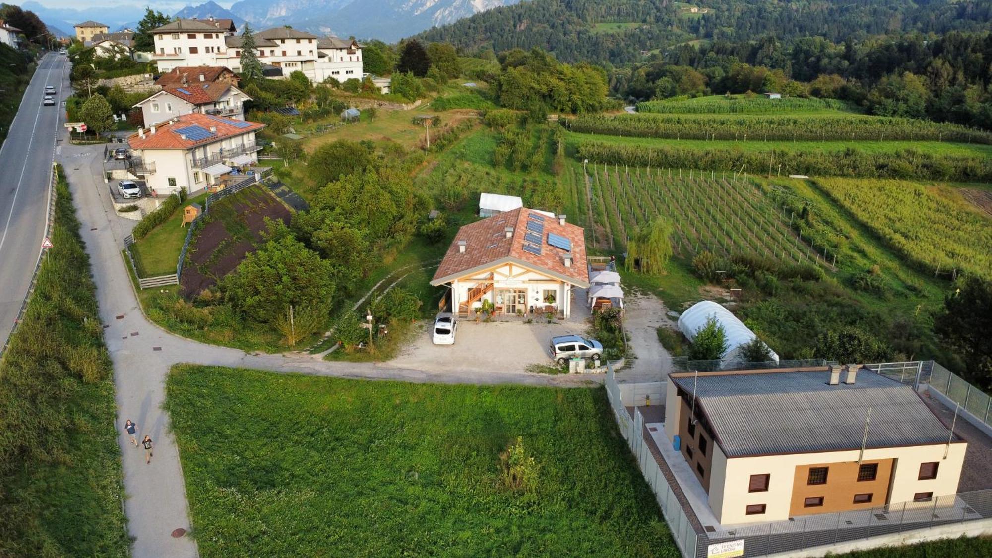 Agritur Maso Flonkeri Bed and Breakfast Bosentino Exteriör bild